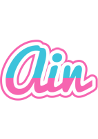 Ain woman logo