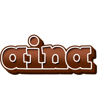 Aina brownie logo