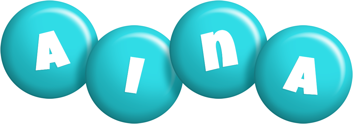 Aina candy-azur logo