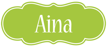 Aina family logo