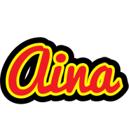 Aina fireman logo