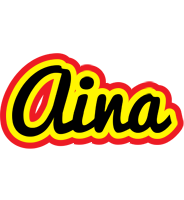 Aina flaming logo