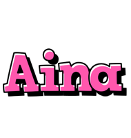 Aina girlish logo