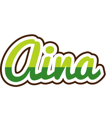 Aina golfing logo