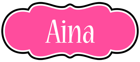 Aina invitation logo