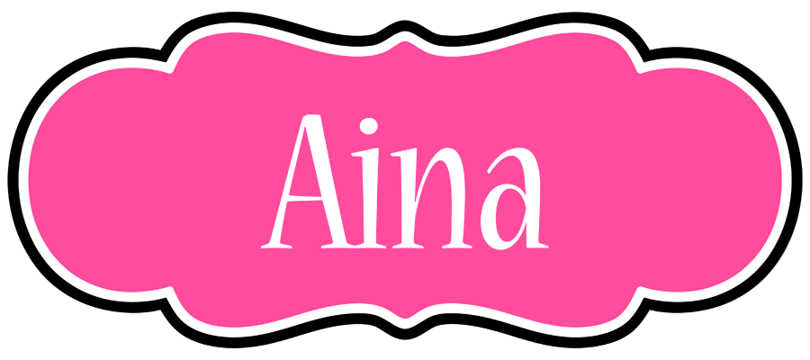 Aina invitation logo