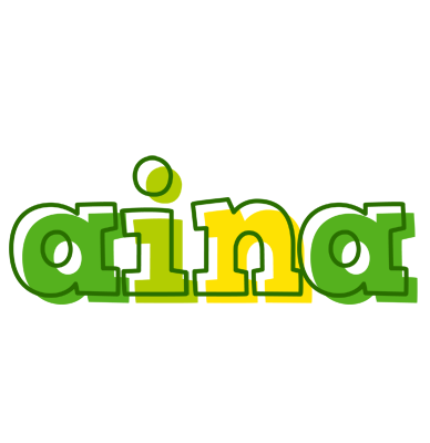 Aina juice logo