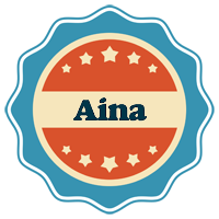 Aina labels logo