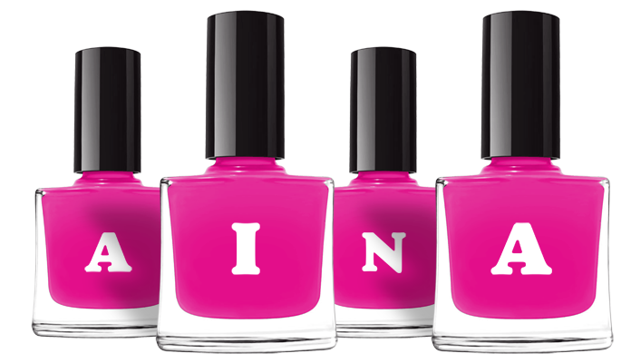 Aina nails logo