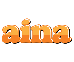 Aina orange logo