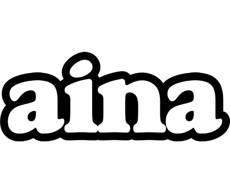 Aina panda logo