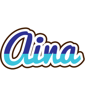 Aina raining logo