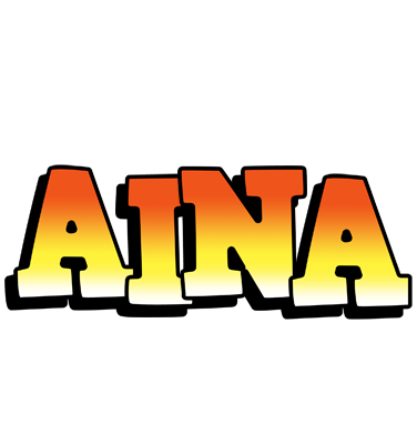 Aina sunset logo