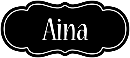 Aina welcome logo