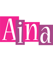 Aina whine logo