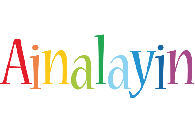 Ainalayin birthday logo