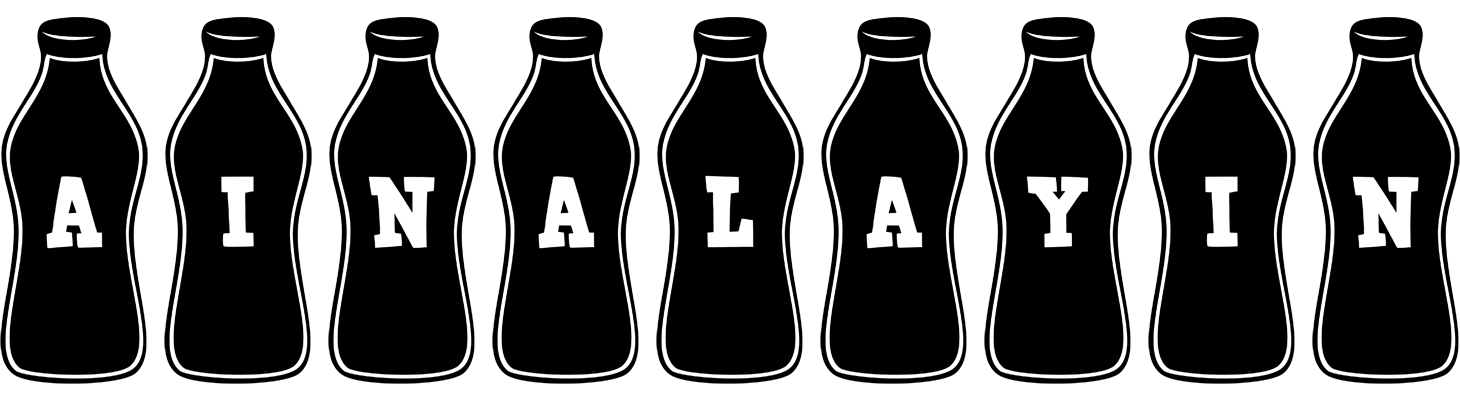 Ainalayin bottle logo