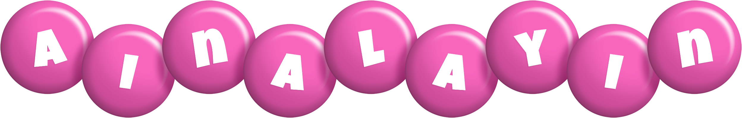 Ainalayin candy-pink logo