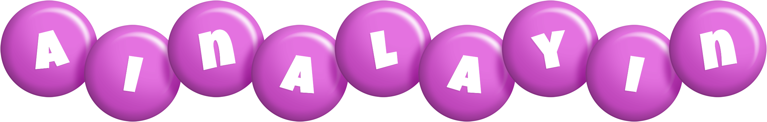 Ainalayin candy-purple logo