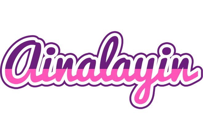 Ainalayin cheerful logo
