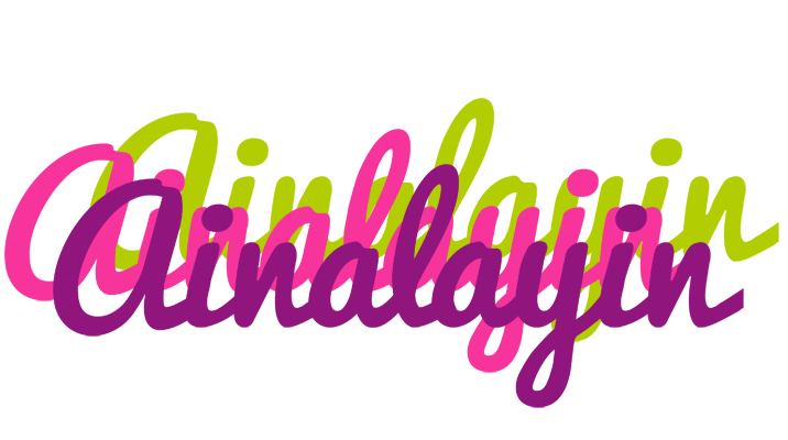 Ainalayin flowers logo