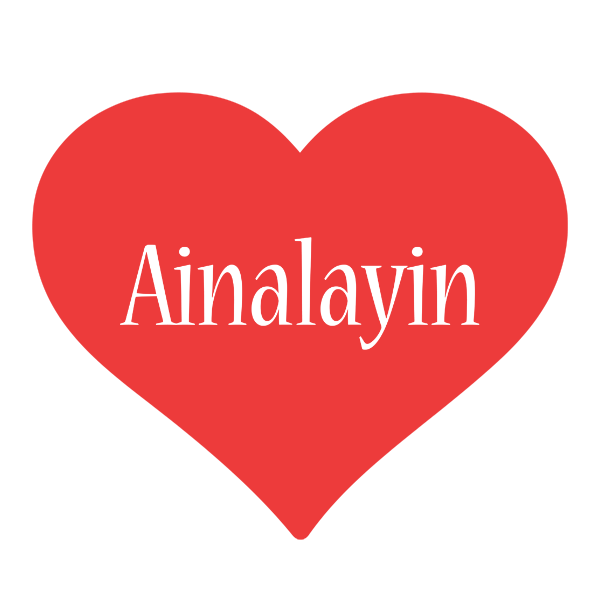 Ainalayin love logo