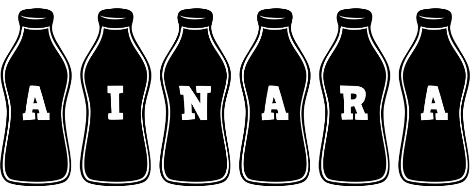 Ainara bottle logo