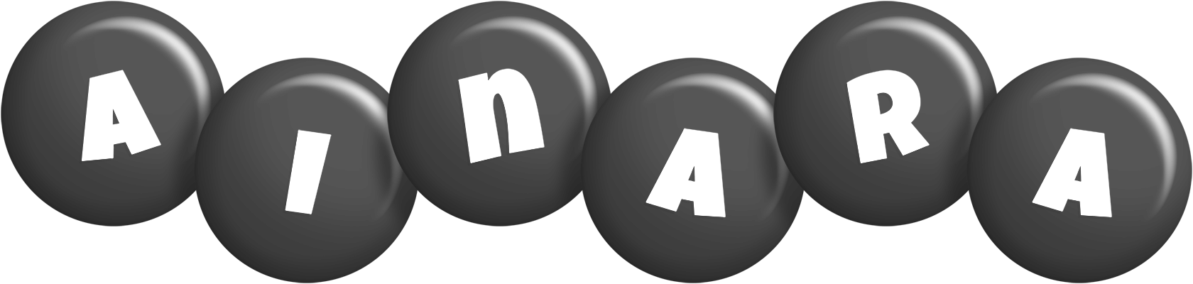 Ainara candy-black logo