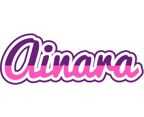 Ainara cheerful logo