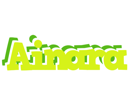 Ainara citrus logo
