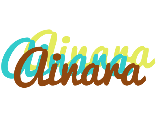 Ainara cupcake logo