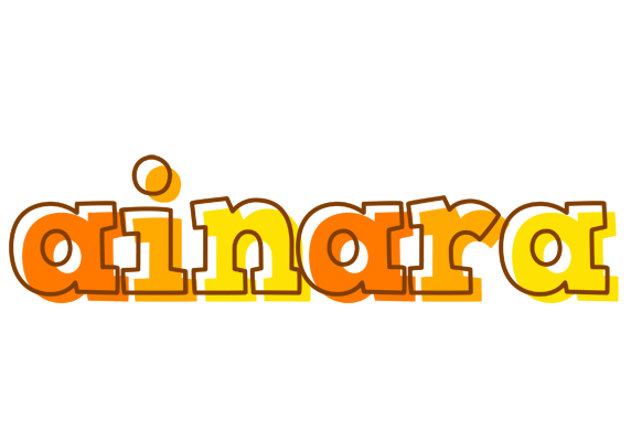 Ainara desert logo