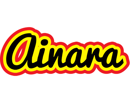 Ainara flaming logo