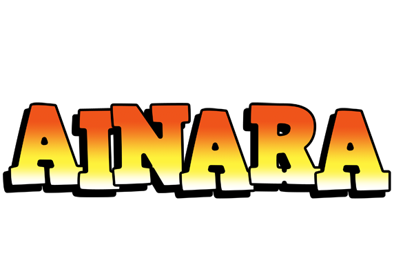 Ainara sunset logo