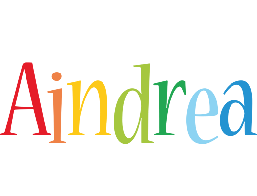 Aindrea birthday logo