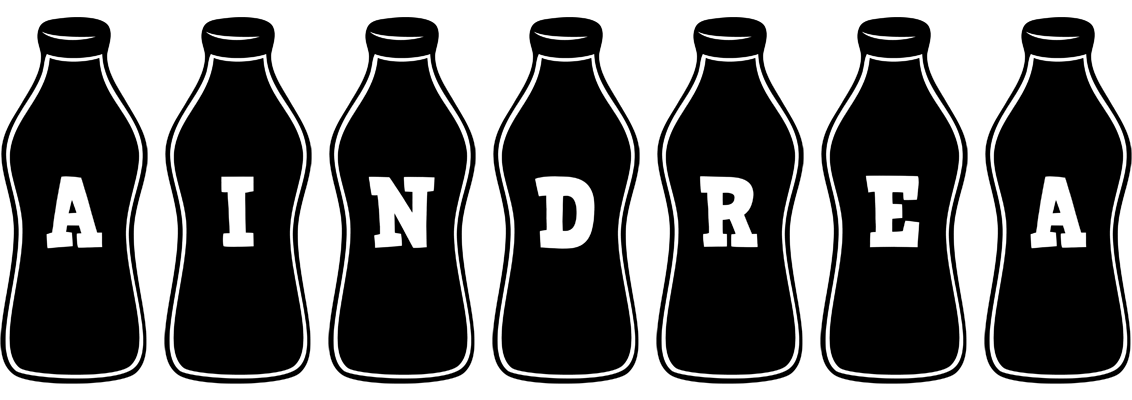 Aindrea bottle logo