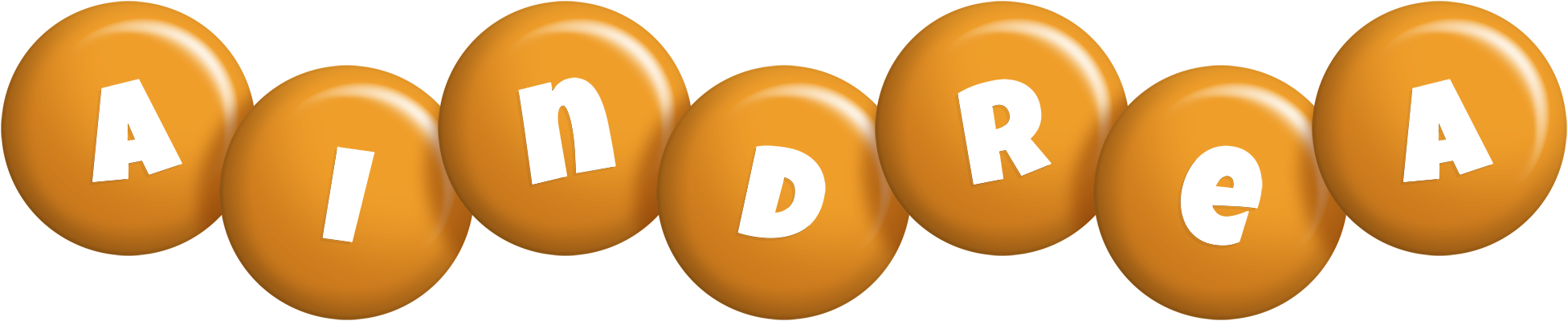 Aindrea candy-orange logo