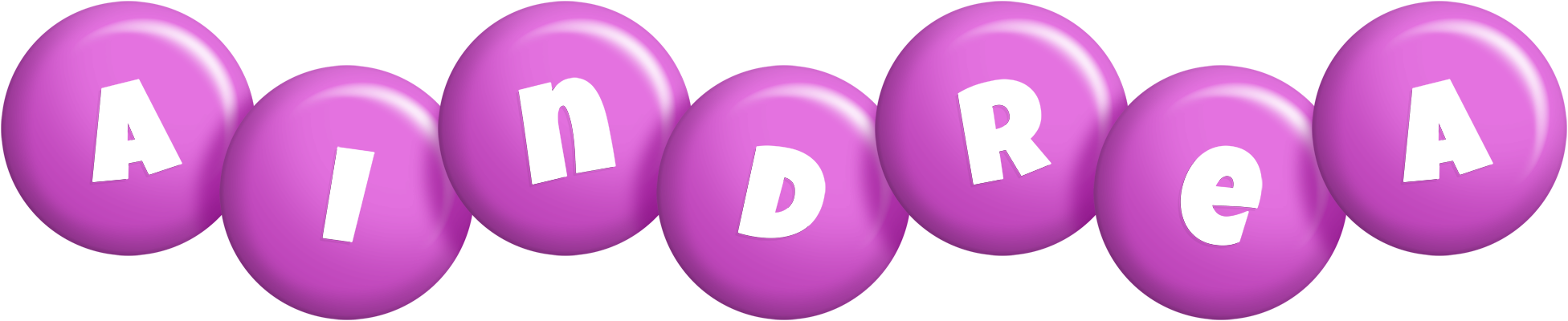 Aindrea candy-purple logo