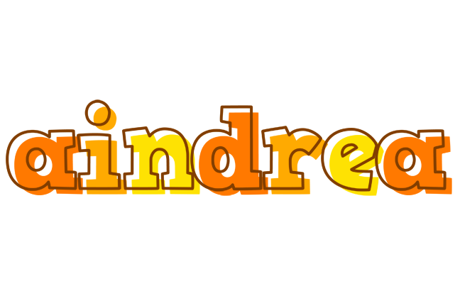 Aindrea desert logo
