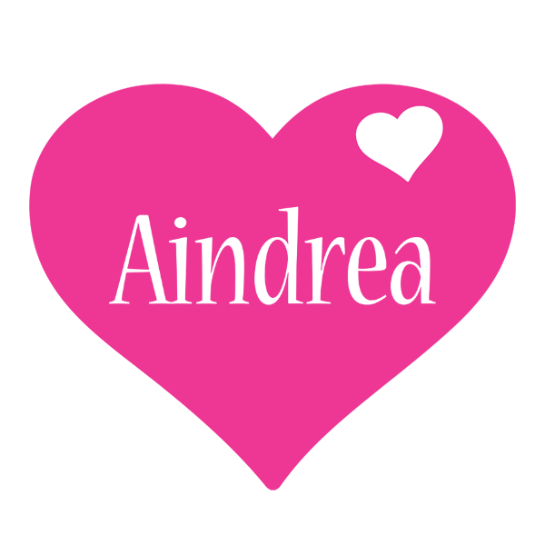 Aindrea love-heart logo