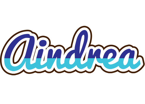 Aindrea raining logo