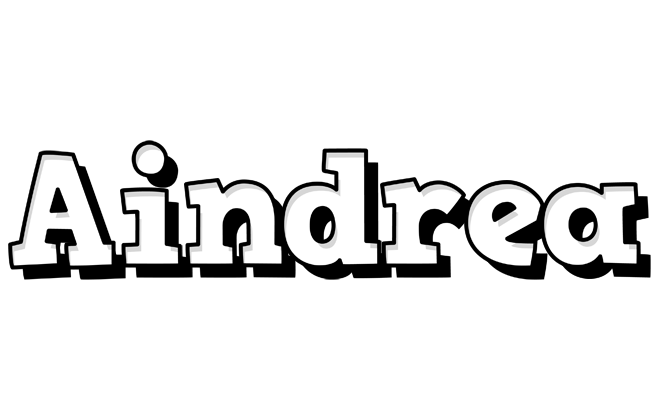 Aindrea snowing logo