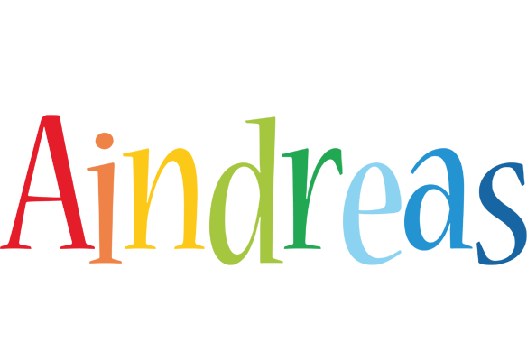Aindreas birthday logo