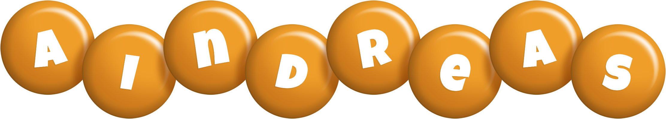 Aindreas candy-orange logo