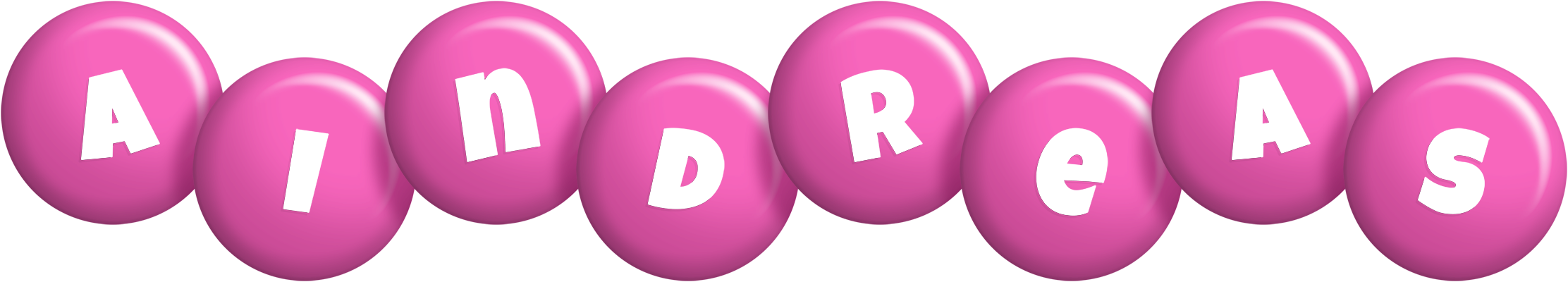 Aindreas candy-pink logo
