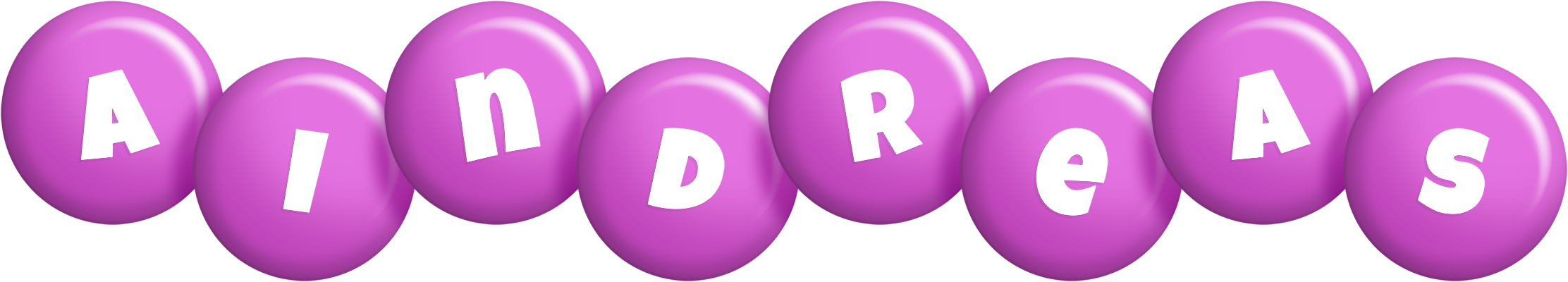 Aindreas candy-purple logo