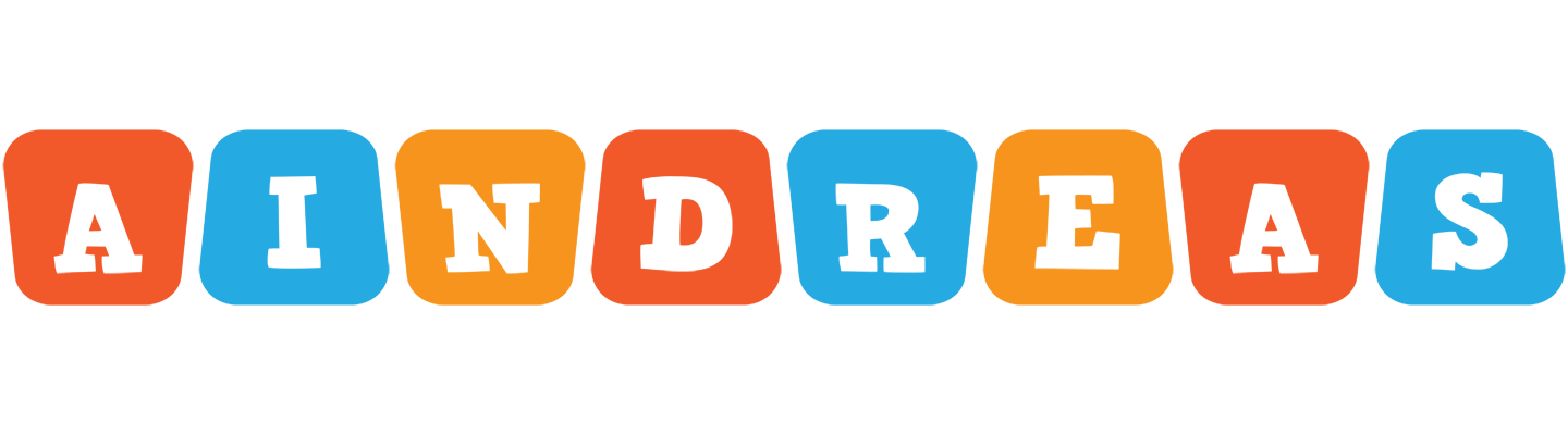 Aindreas comics logo