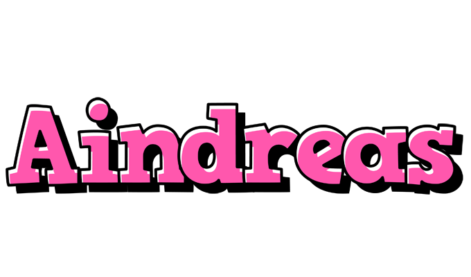 Aindreas girlish logo