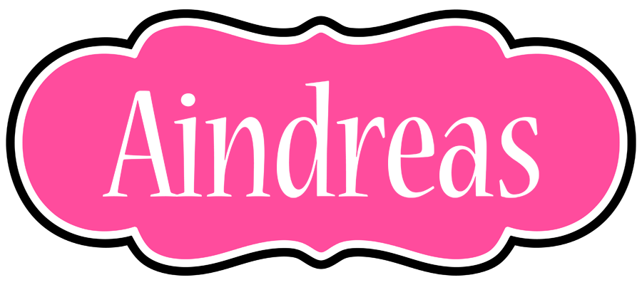 Aindreas invitation logo