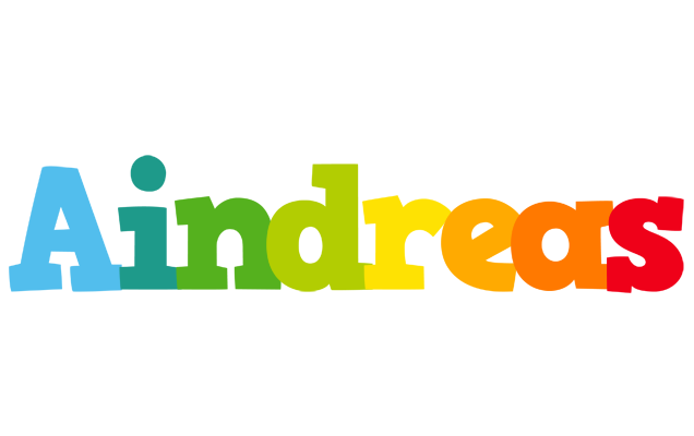 Aindreas rainbows logo